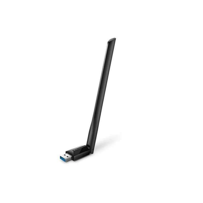 AC1300 High Gain Dual Band Wi-Fi USB Adapter SPEED: 867 Mbps at 5 GHz, 400 Mbps at 2.4 GHz SPEC: 1× High Gain External A