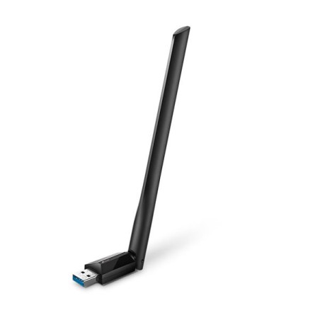 AC1300 High Gain Dual Band Wi-Fi USB Adapter SPEED: 867 Mbps at 5 GHz, 400 Mbps at 2.4 GHz SPEC: 1× High Gain External A