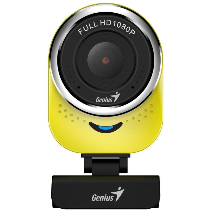 GENIUS webová kamera QCam 6000/ žlutá/ Full HD 1080P/ USB2.0/ mikrofon