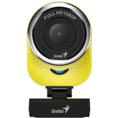 GENIUS webová kamera QCam 6000/ žlutá/ Full HD 1080P/ USB2.0/ mikrofon