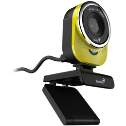 GENIUS webová kamera QCam 6000/ žlutá/ Full HD 1080P/ USB2.0/ mikrofon