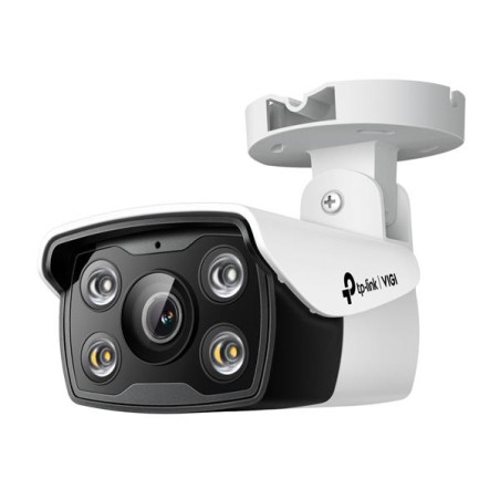 4MP Outdoor Full-Color Bullet Network Camera SPEC: H.265+/H.265/H.264+/H.264, 1/3" Progressive Scan CMOS, Color/0.04 Lux