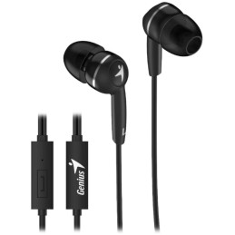 GENIUS headset HS-M320/ černý/ 4pin 3,5 mm jack