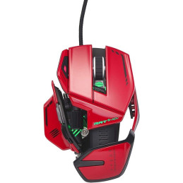 Mad Catz herní optická myš R.A.T. 8+ ADV červená