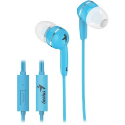 GENIUS headset HS-M320/ modrý/ 4pin 3,5 mm jack