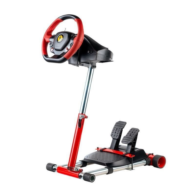 WHEEL STAND PRO stojan THRUSTMASTER F458 SPIDER/ T80 /T100 /F458 /F430 WHEELS – V2 červená