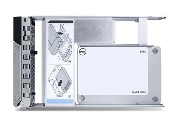 480GB SSD SATA Read Intensive 6Gbps 512e 2.5in with 3.5in HYB CARR  CUS Kit