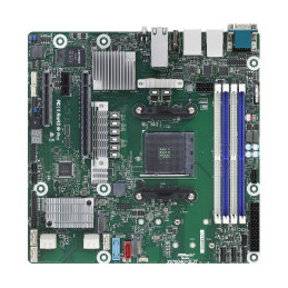ASRock Rack X570D4U-2L2T/BCM - AM4, X570, 4xDDR4 ECC/nonECC UDIMM, 8x SATA, 2xM.2, 3x PCIe, 2x1GB + 2x10GB Lan, IPMI