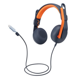 Logitech Zone Learn - CLASSIC BLUE - USB-C ON EAR