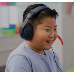 Logitech Zone Learn - CLASSIC BLUE - USB-C ON EAR