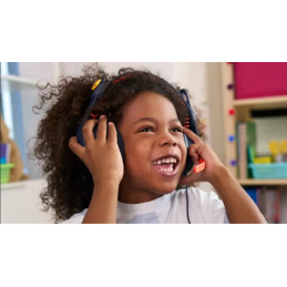 Logitech Zone Learn - CLASSIC BLUE - USB-C OVER EAR