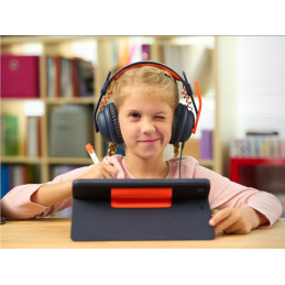 Logitech Zone Learn - CLASSIC BLUE - 3.5mm OVER EAR