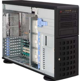 SUPERMICRO Tower/4U 8x 3,5" HS SAS/SATA, 2x 5,25", 1x 5,25" pro 3,5", 2x920W 5YRS