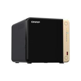 QNAP NAS desktop TS-464-8G (2,9GHz / 4GB RAM / 4x 3.5" SATA / 1xHDMI 2.0 / 2xPCIe / 2x2,5GbE / 2xUSB 2.0 / 2xUSB 3.2)