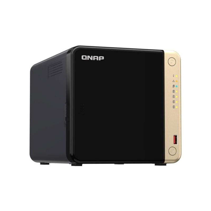 QNAP NAS desktop TS-464-8G (2,9GHz / 4GB RAM / 4x 3.5" SATA / 1xHDMI 2.0 / 2xPCIe / 2x2,5GbE / 2xUSB 2.0 / 2xUSB 3.2)