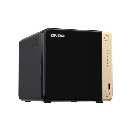QNAP NAS desktop TS-464-8G (2,9GHz / 4GB RAM / 4x 3.5" SATA / 1xHDMI 2.0 / 2xPCIe / 2x2,5GbE / 2xUSB 2.0 / 2xUSB 3.2)