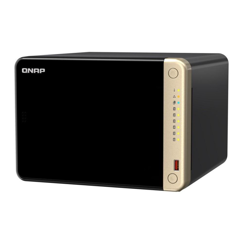 QNAP TS-664-8G (4core 2,9GHz, 8GB RAM, 6xSATA, 2x M.2 NVMe slot, 1xPCIe, 1xHDMI 4K, 2x2,5GbE, 4xUSB)