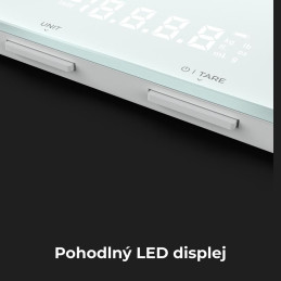 AENO Chytrá kuchyňská váha KS1 - 2g až 8kg s přesností na 1g, bluetooth, bílá