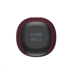 CANYON reproduktor BSP-8, RGB, BT V5.2, BLUETRUM AB5362B, 1x10W, USB-C, USB-A, microSD, AUX, červená
