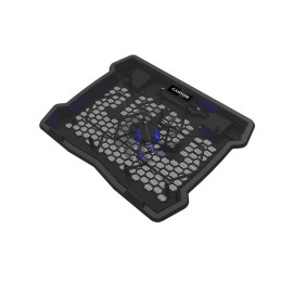 CANYON Chladící podstavec NS02 pro notebook 10-15.6", LED podsvícení, 1x ventilátor, 340x265x30mm