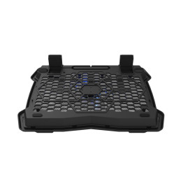 CANYON Chladící podstavec NS02 pro notebook 10-15.6", LED podsvícení, 1x ventilátor, 340x265x30mm