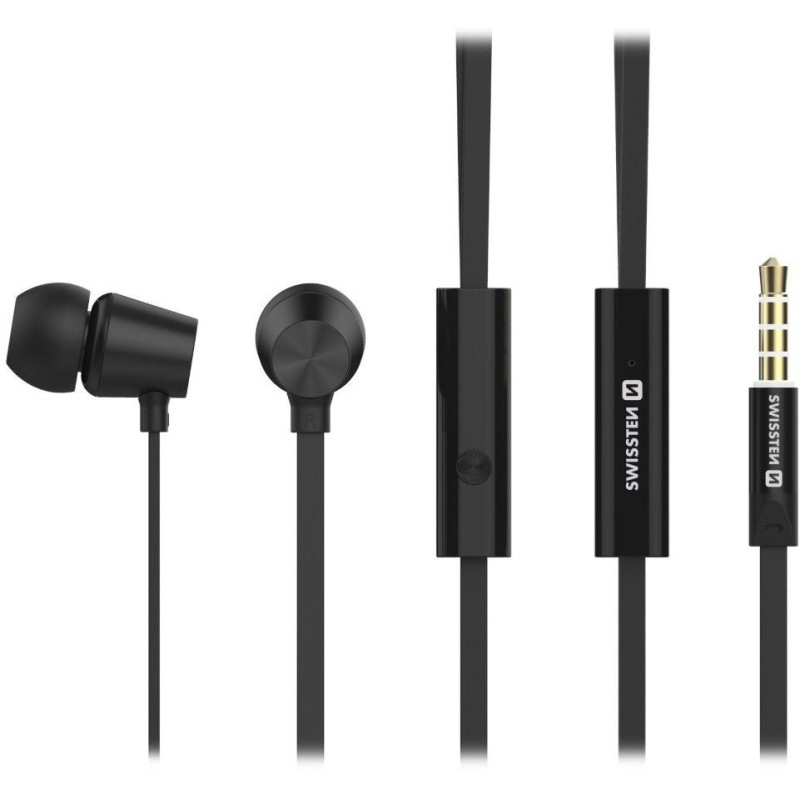 Swissten Sluchátka Earbuds Dynamic Ys500 Černé