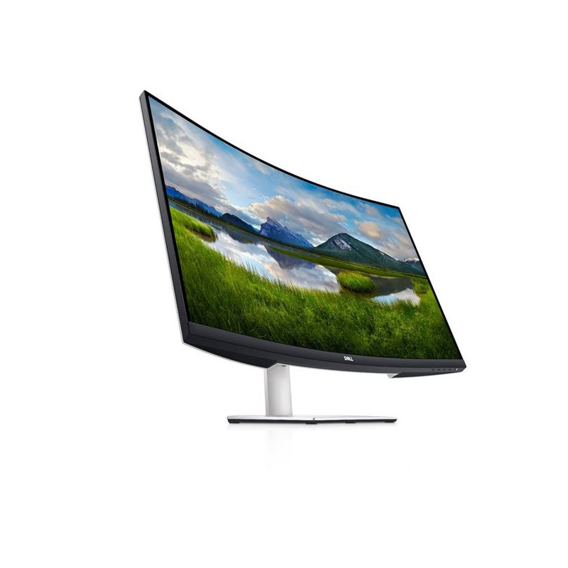 Dell 32 Curved 4K UHD Monitor - S3221QSA - 31,5"/VA/4K UHD/60Hz/8ms/Blck-Slvr/3R