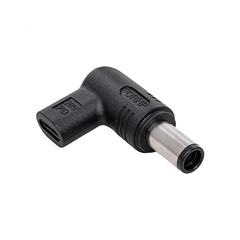 Akyga adaptér pro notebooky USB-C / 7.4 x 5.0 mm + pin HP