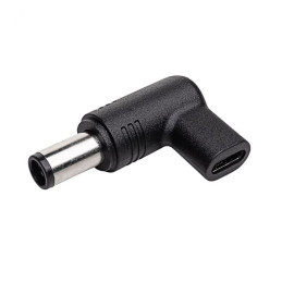 Akyga adaptér pro notebooky USB-C / 7.4 x 5.0 mm + pin HP