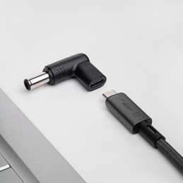 Akyga adaptér pro notebooky USB-C / 6.5 x 4.4 mm