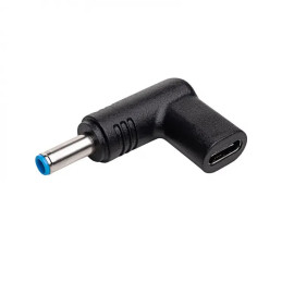 Akyga adaptér pro notebooky USB-C / 4.5 x 3.0 mm + pin HP