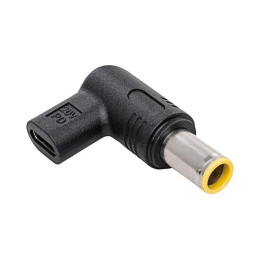 Akyga adaptér pro notebooky USB-C / 7.9 x 5.5 mm + pin Lenovo
