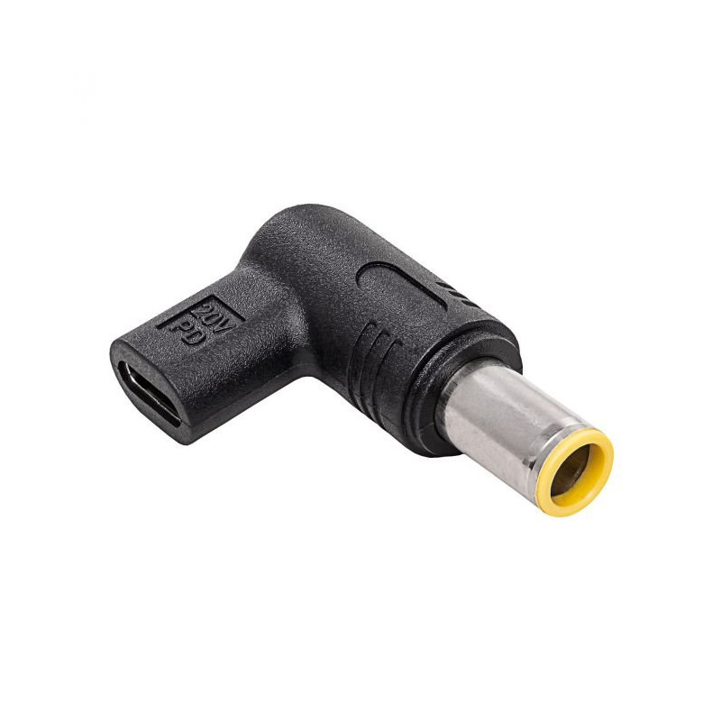 Akyga adaptér pro notebooky USB-C / 7.9 x 5.5 mm + pin Lenovo