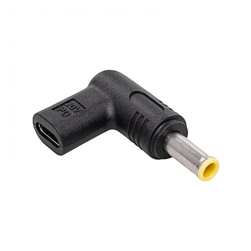 Akyga adaptér pro notebooky USB-C / 5.5 x 3.0 mm + pin