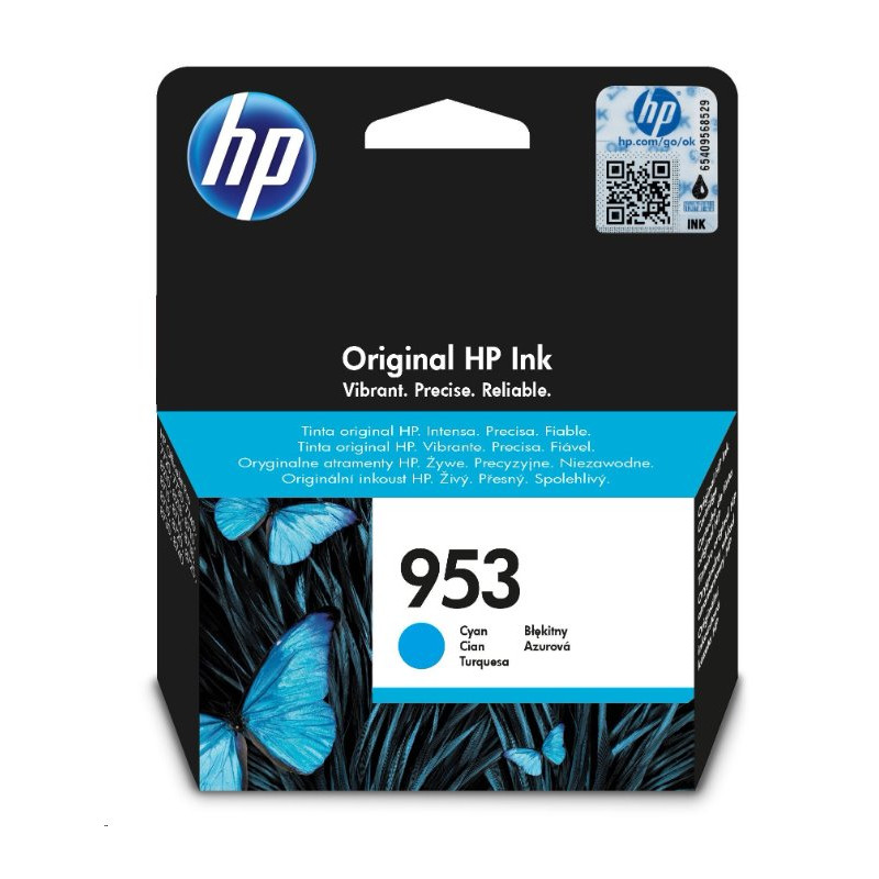HP Ink Cartridge č.953 cyan