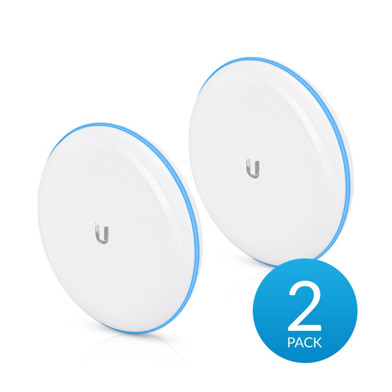Ubiquiti UniFi Building Bridge UBB, 60/5 GHz, 17.2dBi, rychlost 1700/866 Mb, LAN 1Gb, GPS, PoE