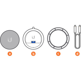 Ubiquiti Mikrofon/Reproduktor UniFi Protect UVC-AI-Theta-Audio indoor, USB-C napájení