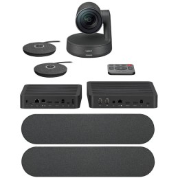 Logitech webkamera Rally Plus Ultra-HD ConferenceCam/ 2 mikrofon/ 2 repro/ černá