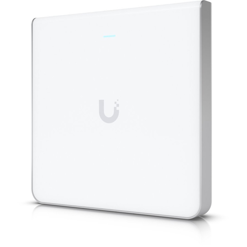 Ubiquiti Přístupový bod Multi-band UniFi U6 Enterprise In-Wall, WiFi 6E, Swittch 4-port 1Gb, MIMO 2.4/5/6 GHz, PoE in/ou