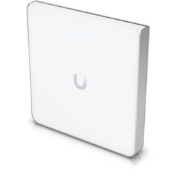 Ubiquiti Přístupový bod Multi-band UniFi U6 Enterprise In-Wall, WiFi 6E, Swittch 4-port 1Gb, MIMO 2.4/5/6 GHz, PoE in/ou