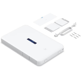 Ubiquiti UDW - UniFi Dream Wall, All-in-one: brána, firewall, AP WiFi 6, NVR a PoE switch