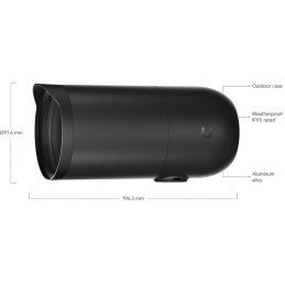 Ubiquiti UniFi AI DSLR Long-Distance – 4K profesionální AI kamera s teleobjektivem, LD