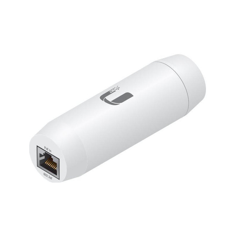Ubiquiti PoE konvertor, Gbit, 48V na 24V/0,5A, venkovní, bílý