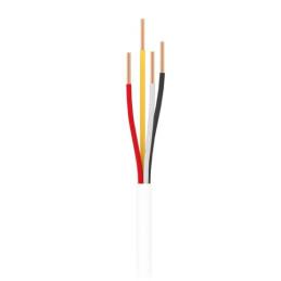 Ubiquiti Reléový kabel, dvoupárový, 4žilový, 18AWG, 22AWG, 152.4m, bílá