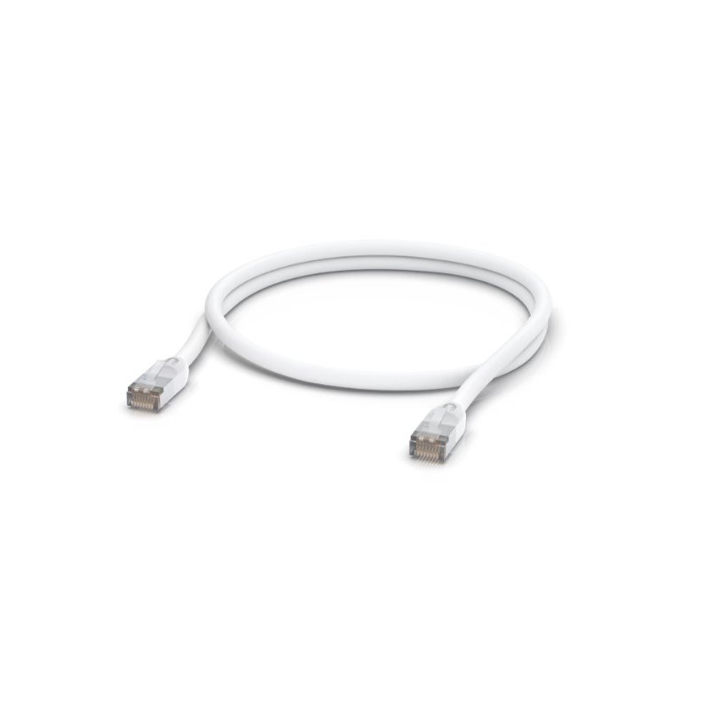 Ubiquiti Patch kabel, venkovní, STP, Cat.5e, 1m, bílá
