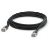 Ubiquiti Patch kabel, venkovní, STP, Cat.5e, 3m, černá
