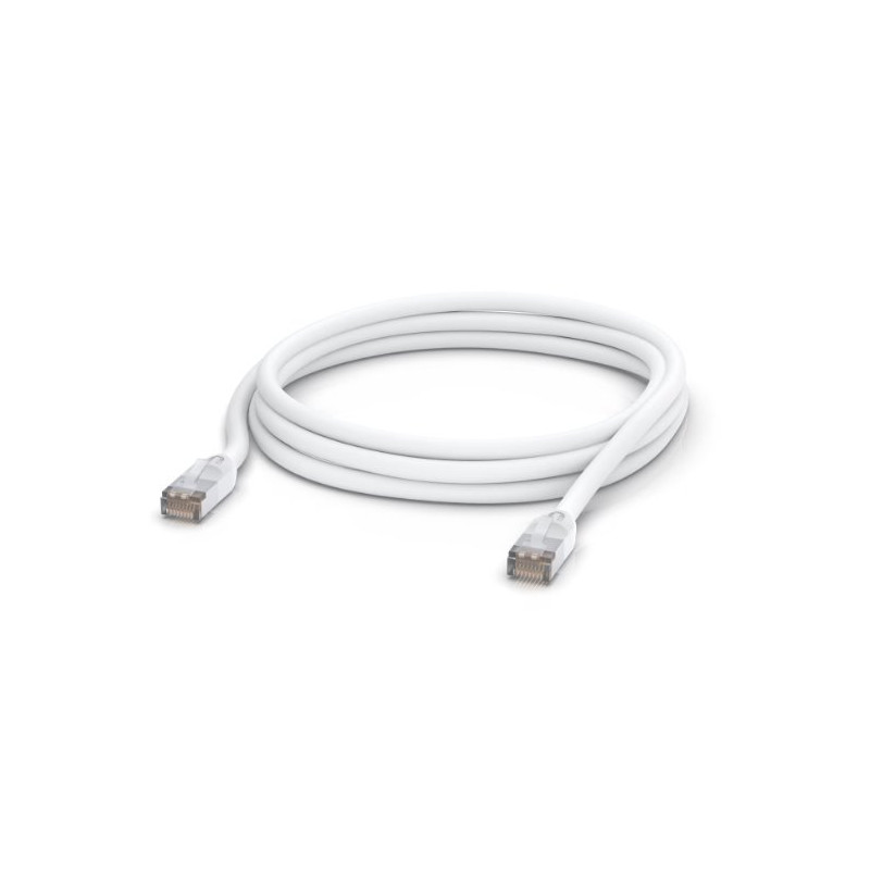 Ubiquiti Patch kabel, venkovní, STP, Cat.5e, 3m, bílá