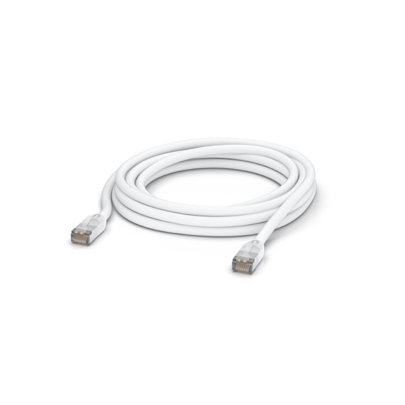 Ubiquiti Patch kabel, venkovní, STP, Cat.5e, 5m, bílá
