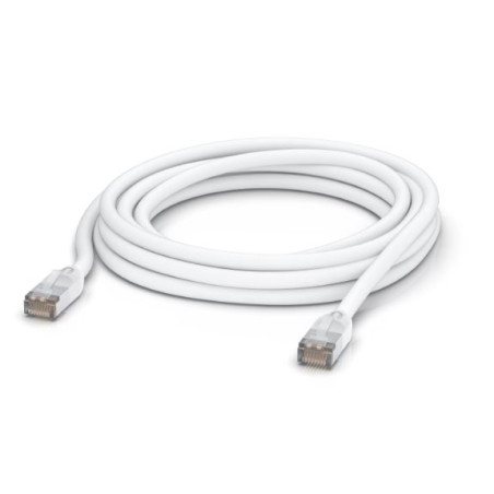 Ubiquiti Patch kabel, venkovní, STP, Cat.5e, 5m, bílá