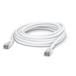 Ubiquiti Patch kabel, venkovní, STP, Cat.5e, 8m, bílá